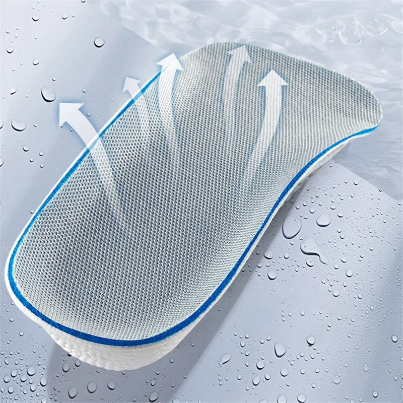 Orthopaedic Height-Increasing Insoles with Arch Support for Everyday Comfort