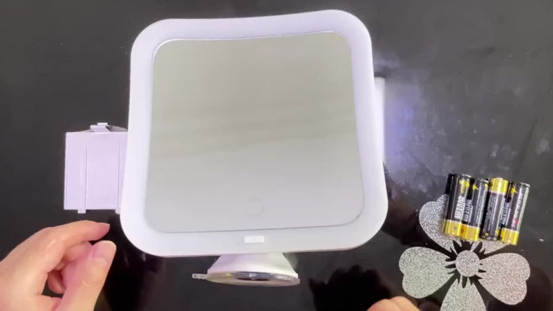 LumiView LED Make-up Mirror 10x – Bright, Magnifying and User-Friendly