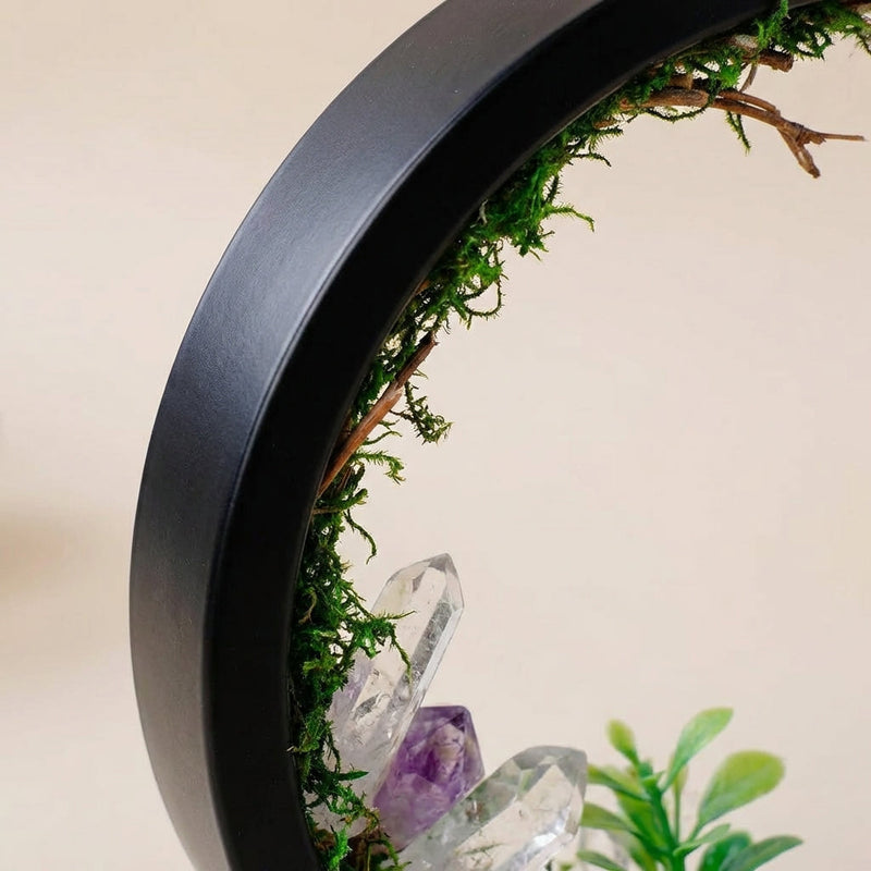 Crystal Botanical Ambient Table Lamp