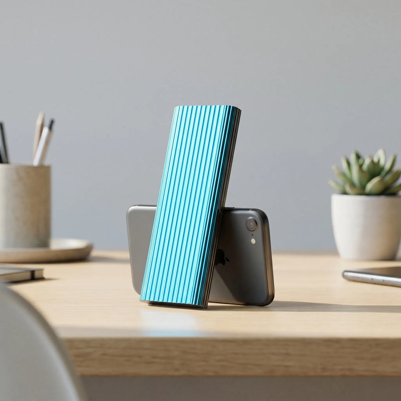 Portable External SSD with USB 3.1 Connection for File Storage