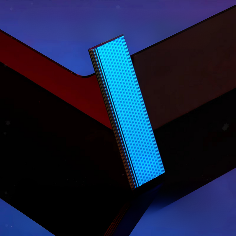 Portable External SSD with USB 3.1 Connection for File Storage