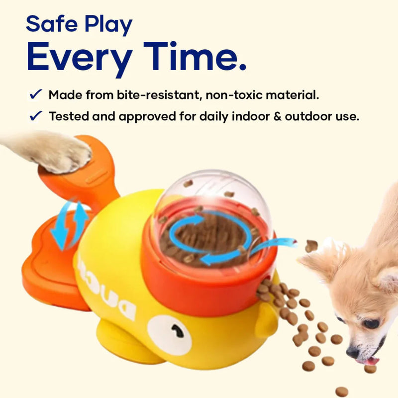 Interactive Dog Toy with Food Dispenser for Mental Stimulation
