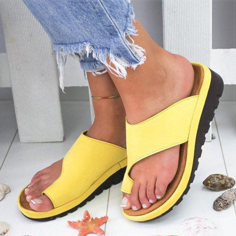 Ladies' Orthopaedic Comfort Sandals with Supportive Sole