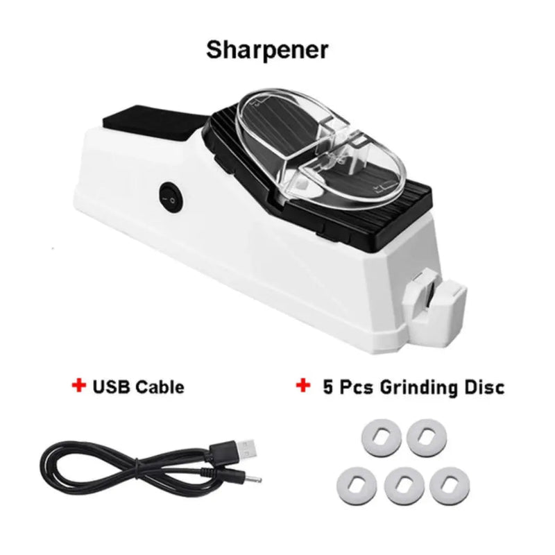 Rechargeable Electric Knife and Scissor Sharpener