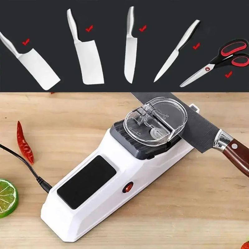 Rechargeable Electric Knife and Scissor Sharpener