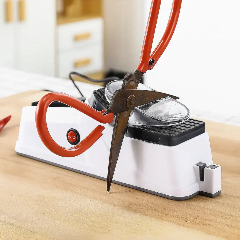 Rechargeable Electric Knife and Scissor Sharpener