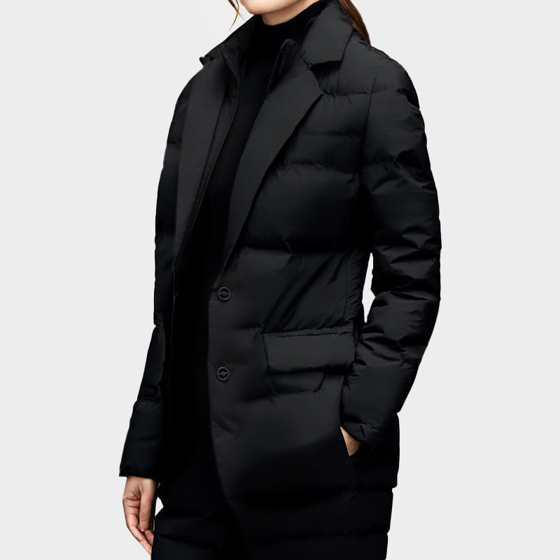 Ladies Downtown Windbreaker with Down Filling – Light and Protective