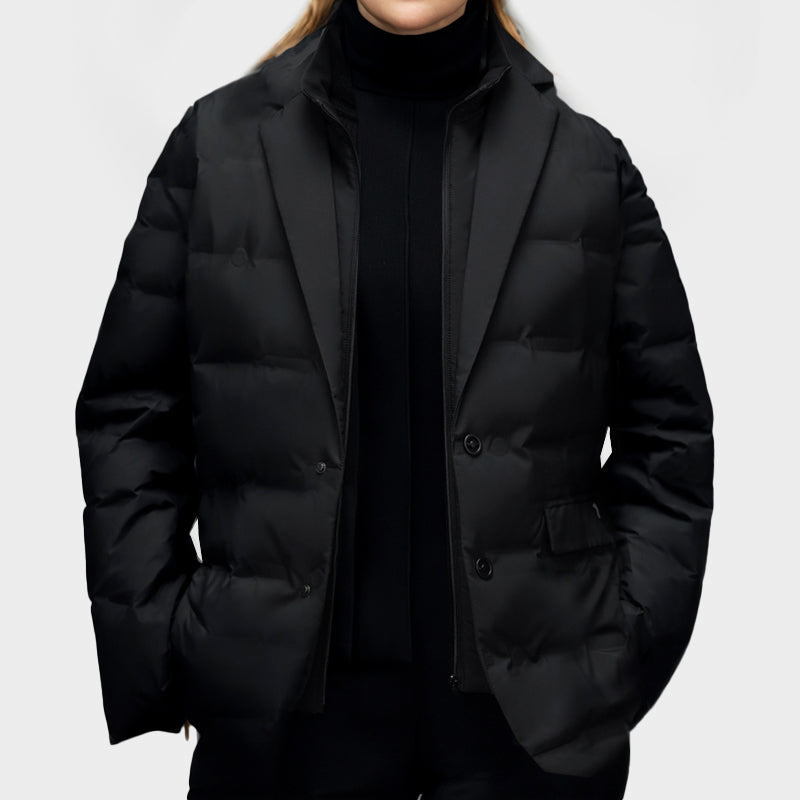 Ladies Downtown Windbreaker with Down Filling – Light and Protective
