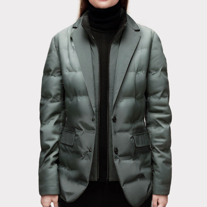 Ladies Downtown Windbreaker with Down Filling – Light and Protective