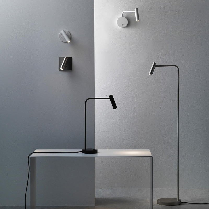 Adjustable Metal LED Wall Reading Lamp with Cylindrical Head