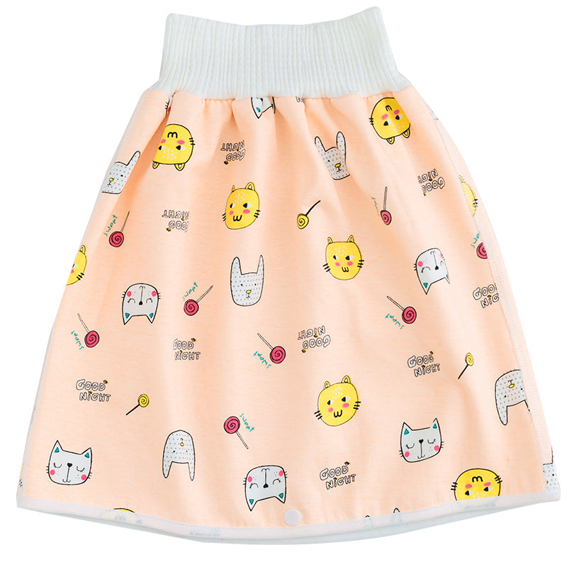 Reusable Toddler Potty-Training Shorts and Skirts with Stretch Waist