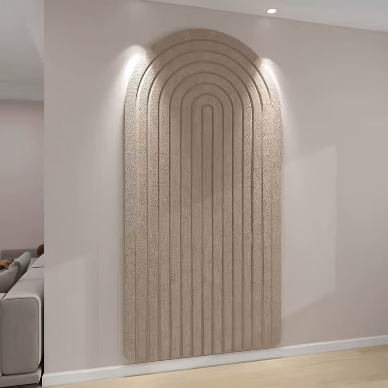 Curved Felt Pin Board for Stylish Wall Organisation and Display