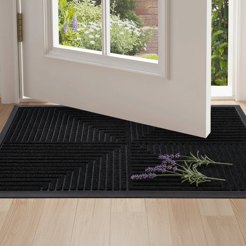 Heavy-Duty Entrance Mat with Anti-Slip Backing for Everyday Protection