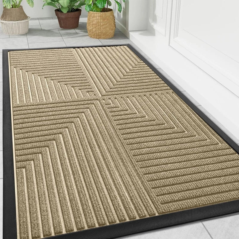 Heavy-Duty Entrance Mat with Anti-Slip Backing for Everyday Protection