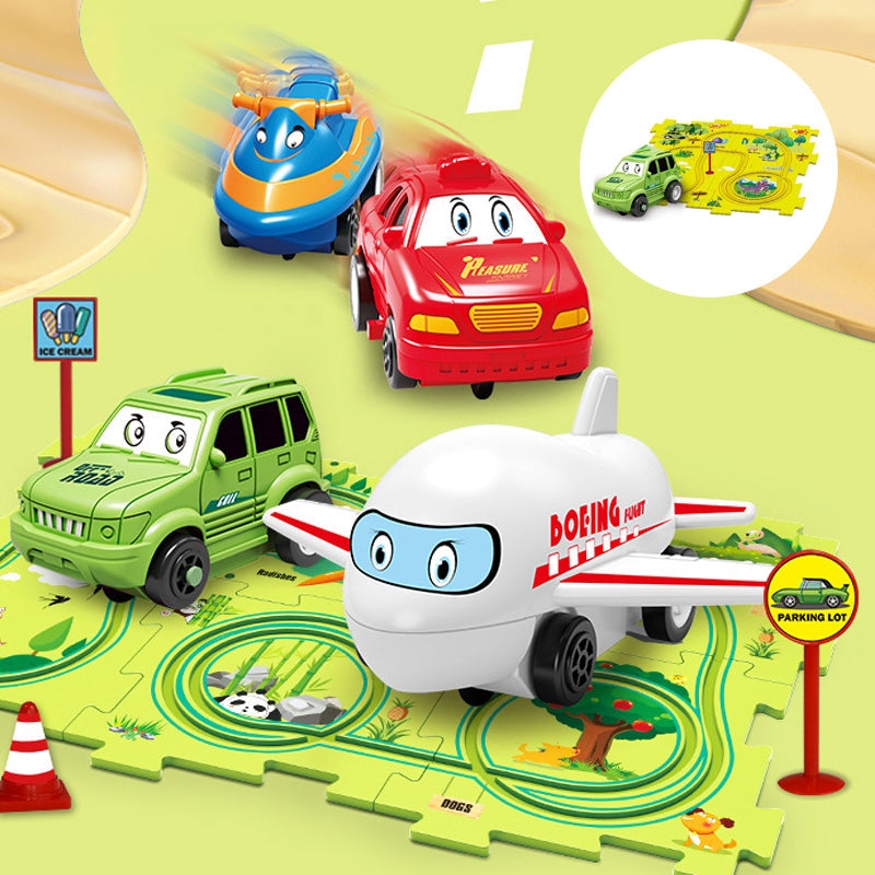 DIY Educational Electric Car Track Set