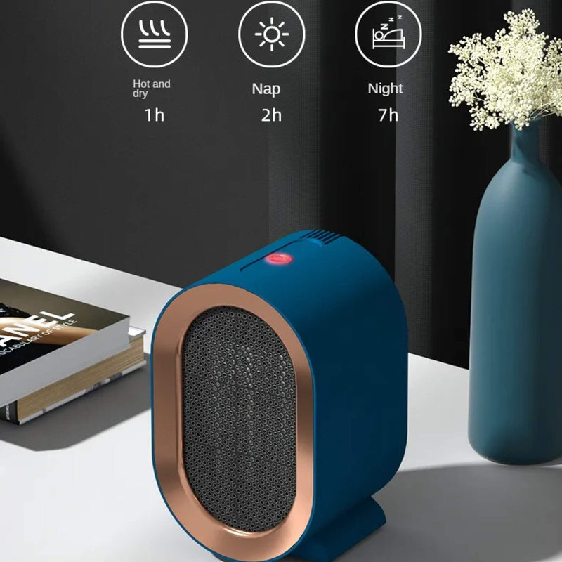 Compact Electric Space Heater for Personal Home and Office Warmth