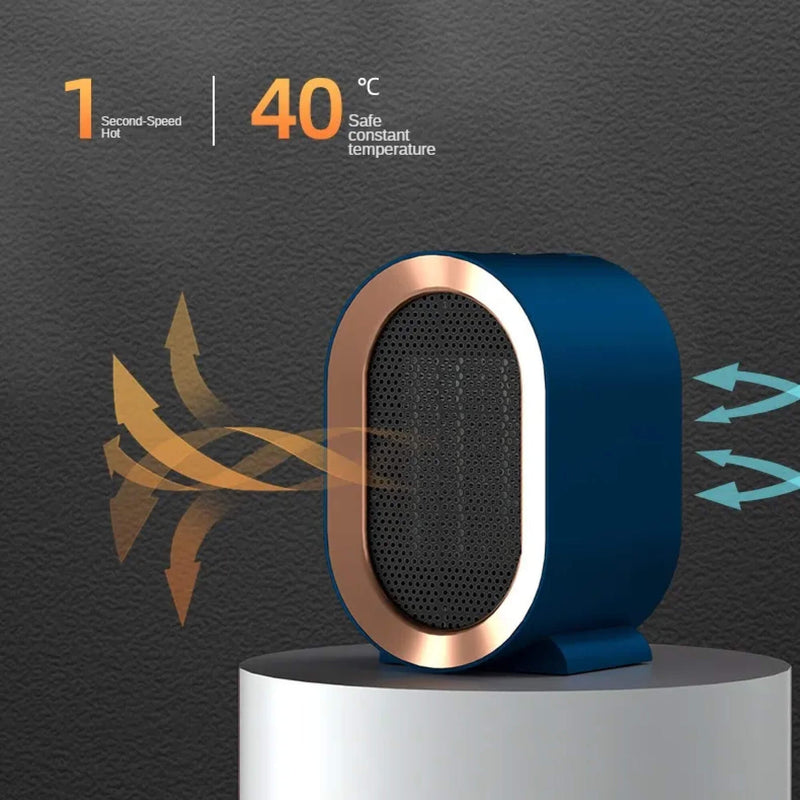 Compact Electric Space Heater for Personal Home and Office Warmth