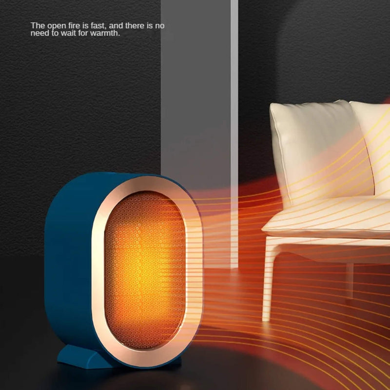 Compact Electric Space Heater for Personal Home and Office Warmth