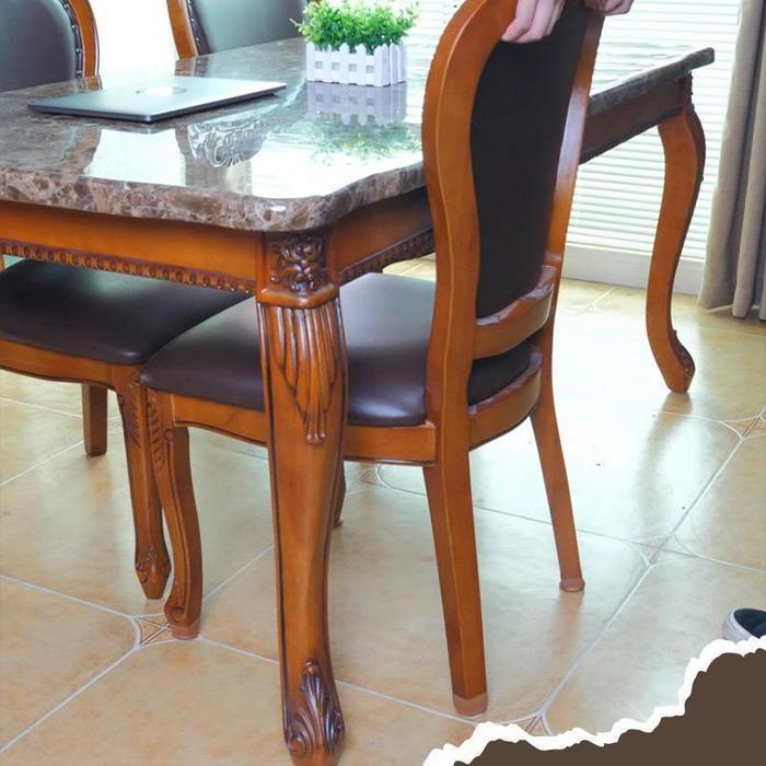 FlexiGrip Pro – Transparent Silicone Chair Leg Covers with Anti-Slip Felt Base