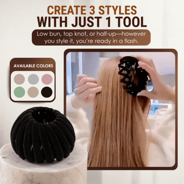Flexible Hair Styling Tool with Spiral Grip Design