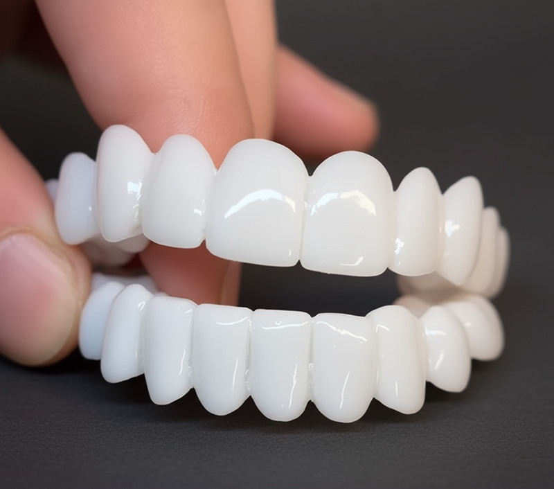 Removable Tooth Veneer with Natural Look for an Aesthetic Smile