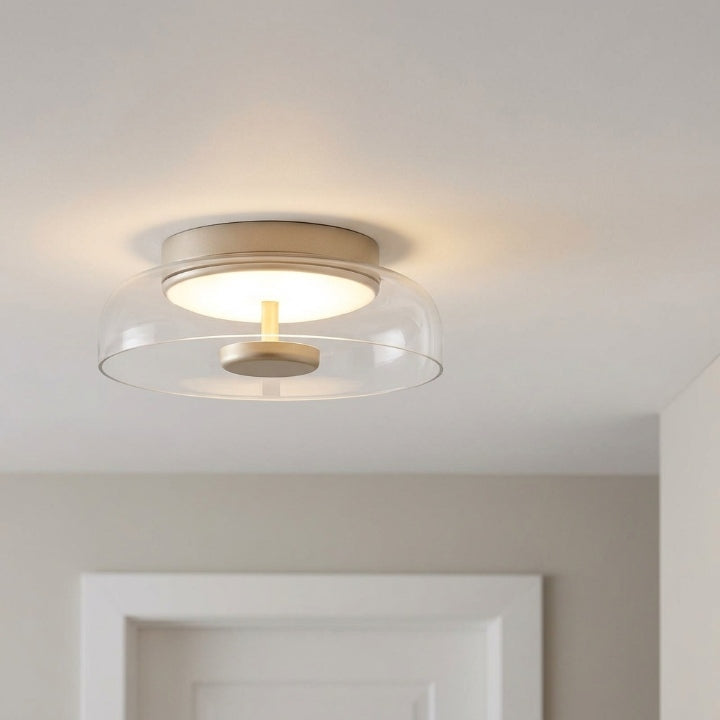 Low Profile Double Glass LED Ceiling Light