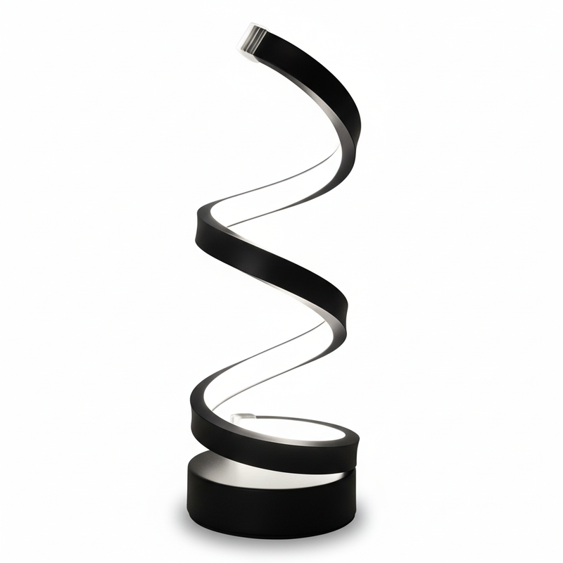 Dimmable Spiral LED Table Lamp