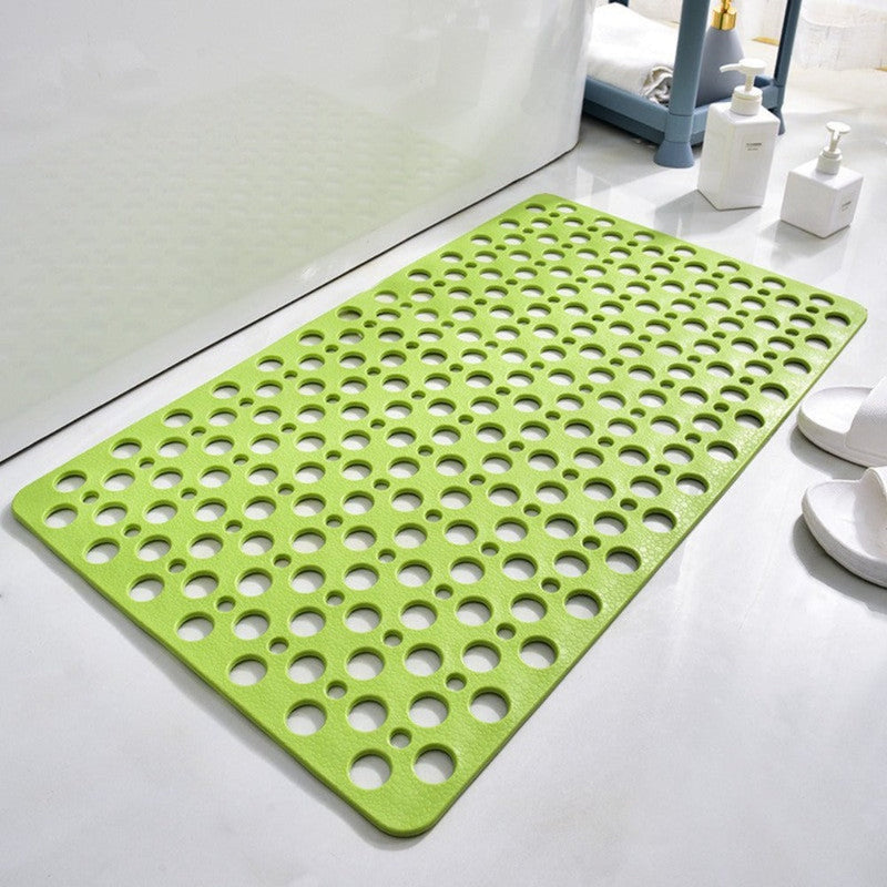 Anti-Slip Shower Mat with Suction Cups and Water Drainage for Bathroom Safety