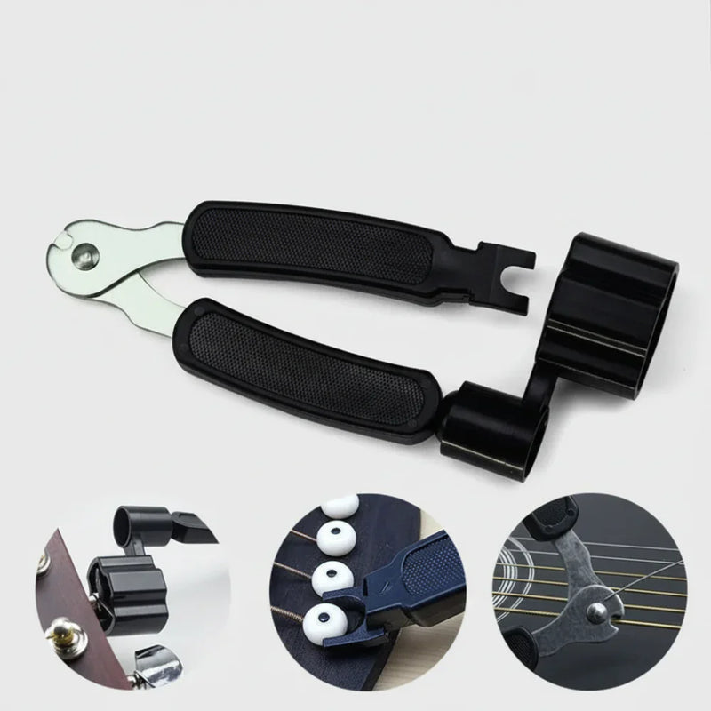 3 in 1 Guitar String Tool for Quick and Easy Maintenance