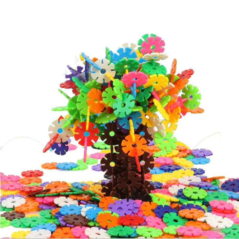 Colourful Interlocking Building Discs for Creative Play