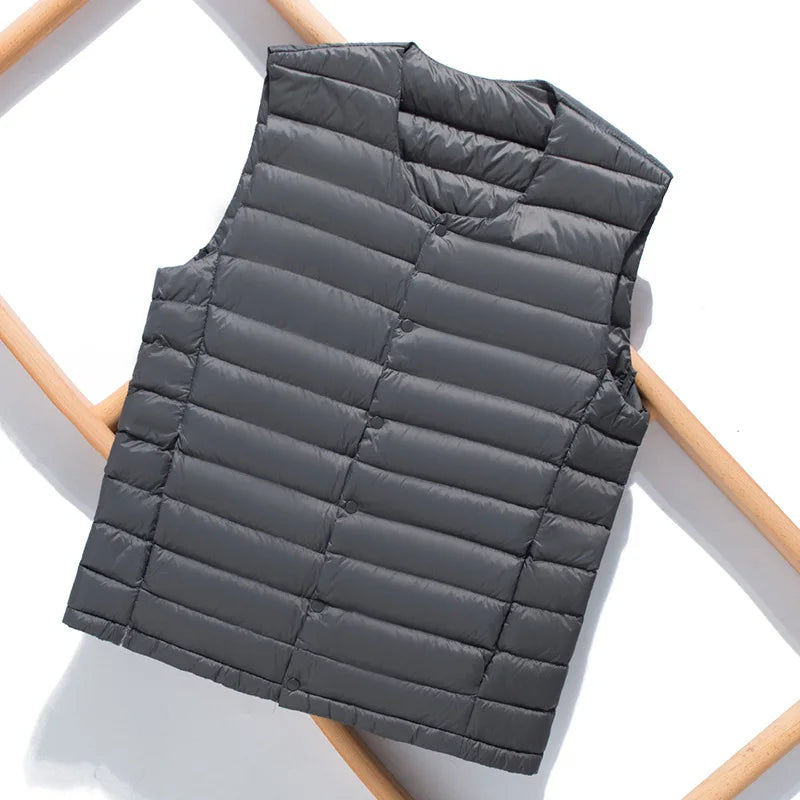 Men’s Lightweight Duck Down Quilted Gilet
