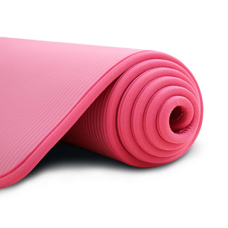 Extra Thick Yoga Mat with Anti-Slip Ribbed Structure for Yoga and Fitness