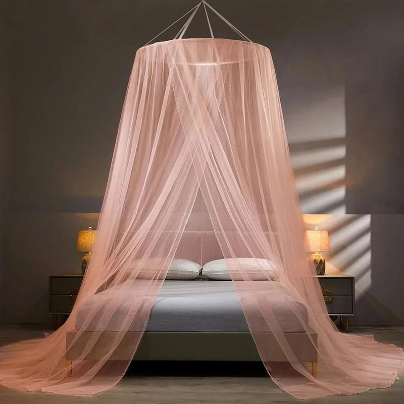 Foldable Hanging Mosquito Net with Breathable Mesh for Comfortable Sleep