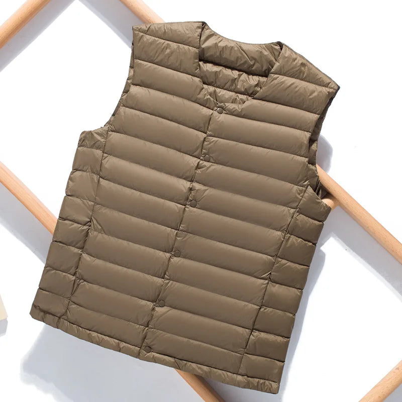 Men’s Lightweight Duck Down Quilted Gilet