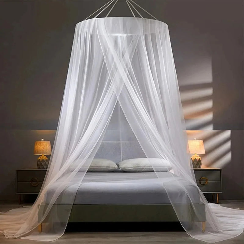 Foldable Hanging Mosquito Net with Breathable Mesh for Comfortable Sleep