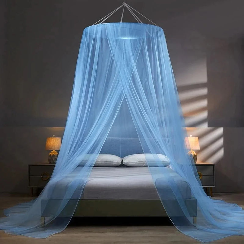 Foldable Hanging Mosquito Net with Breathable Mesh for Comfortable Sleep