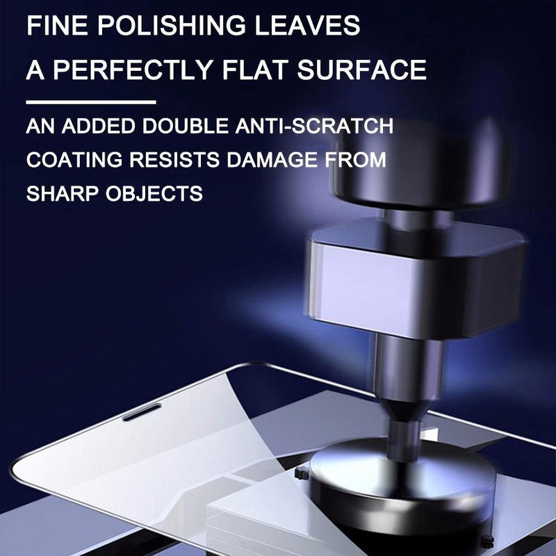 iPhone Tempered Glass Screen Protector – Full Protection