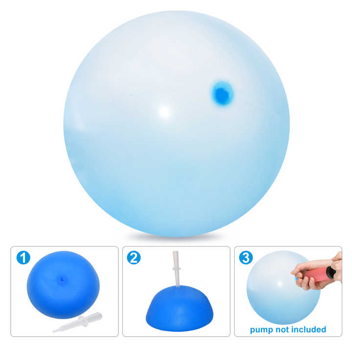 Large Inflatable Play Ball for Children with Flexible Design and Active Outdoor Play