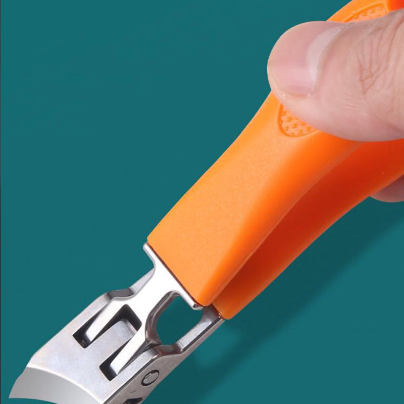 Extra Strong Nail Clipper for Thick and Ingrown Nails – Ergonomic, Anti-Splash and Comfortable