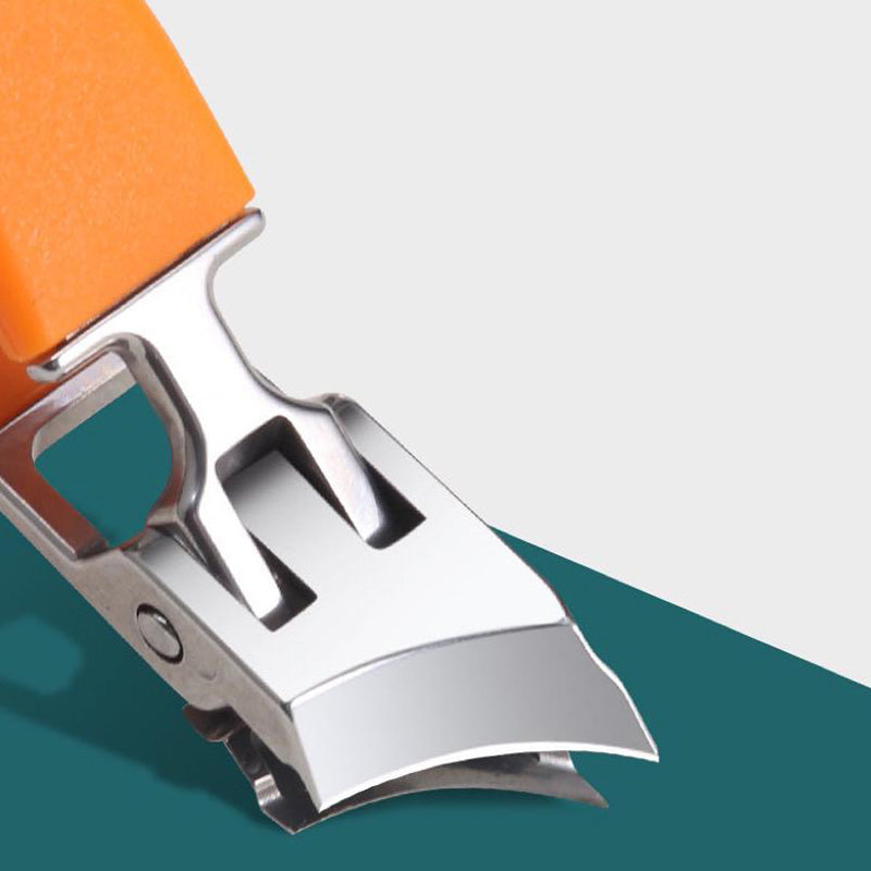 Extra Strong Nail Clipper for Thick and Ingrown Nails – Ergonomic, Anti-Splash and Comfortable