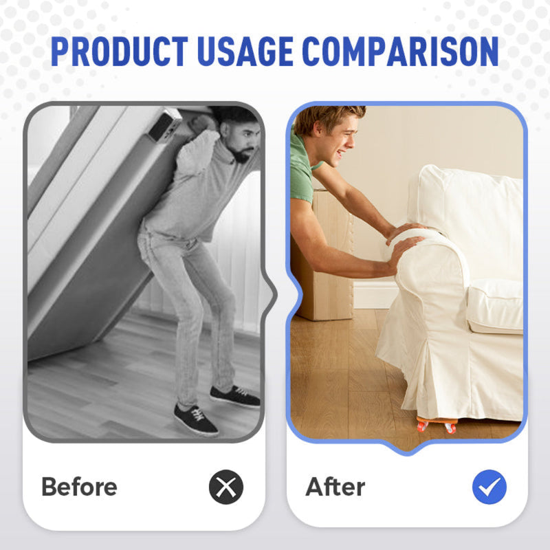Furniture Mover Set for Households - Effortlessly Move Heavy Furniture