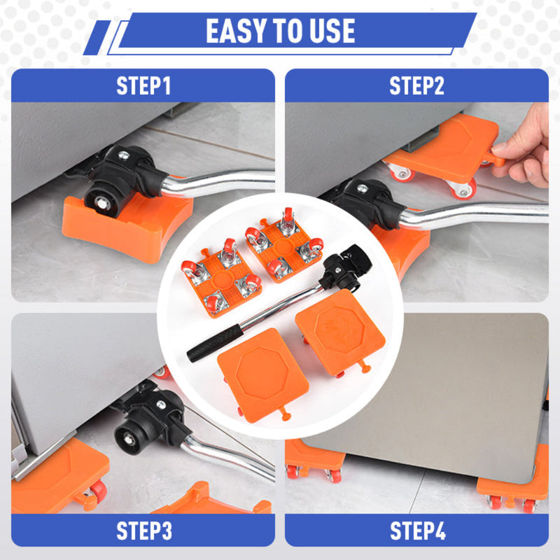 Furniture Mover Set for Households - Effortlessly Move Heavy Furniture