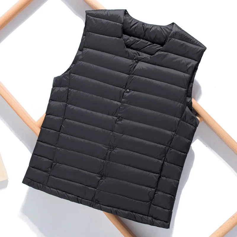 Men’s Lightweight Duck Down Quilted Gilet