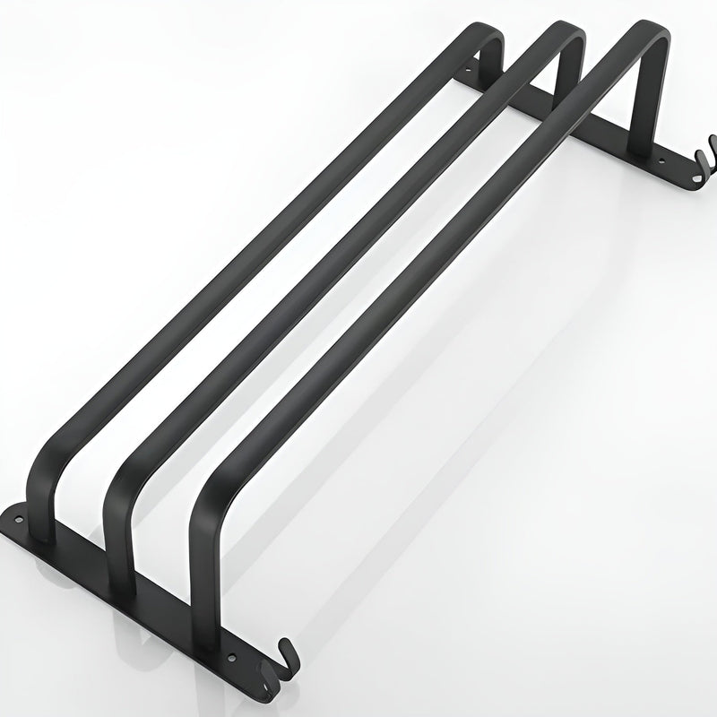 Modern Aluminium Towel Holder with 3 Layers for Bathroom and Space-Saving Use