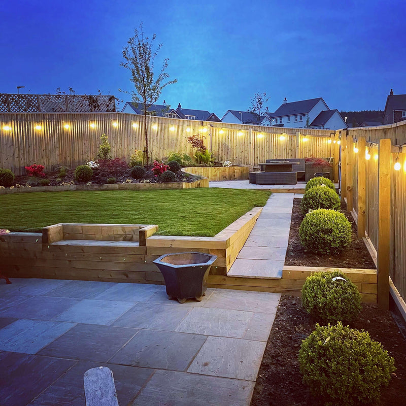 Heavy Duty LED String Lights for Outdoor Use - Waterproof and Connectable