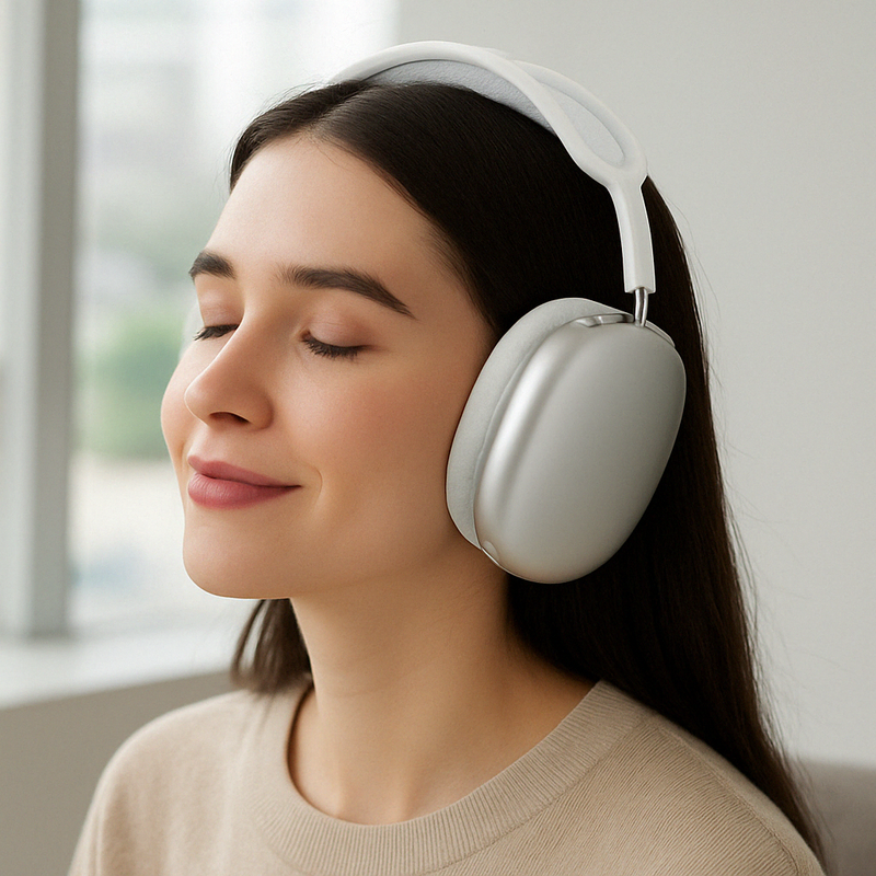 Noise Cancelling Headphones – Wireless Comfort with Powerful Sound