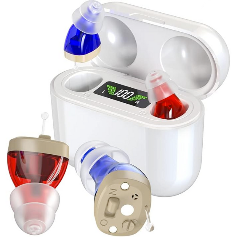 Rechargeable In-Ear Hearing Amplifiers – Discreet, Comfortable, and Clear Sound for Daily Use