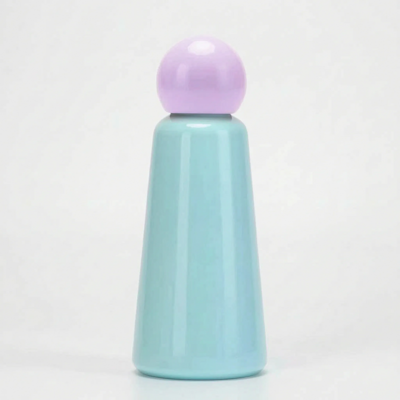Vacuum-Insulated Reusable Water Bottle with Round Screw Cap