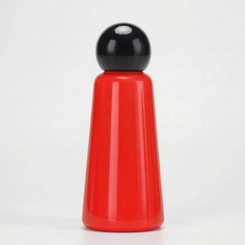 Vacuum-Insulated Reusable Water Bottle with Round Screw Cap