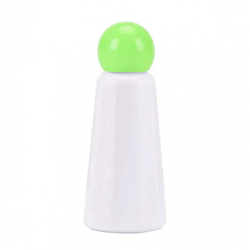Vacuum-Insulated Reusable Water Bottle with Round Screw Cap